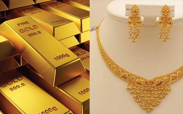 اونچی اڑان کے بعد سونے کی قیمت میں مسلسل کمی
