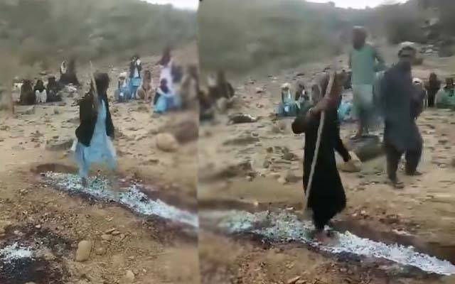 چوری کا شبہ ؛ 8 افراد کو دہکتے انگاروں پر چلایا گیا 