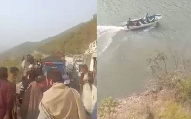 راولپنڈی؛ کہوٹہ آزاد پتن کے مقام پر گاڑی دریا میں جا گری  