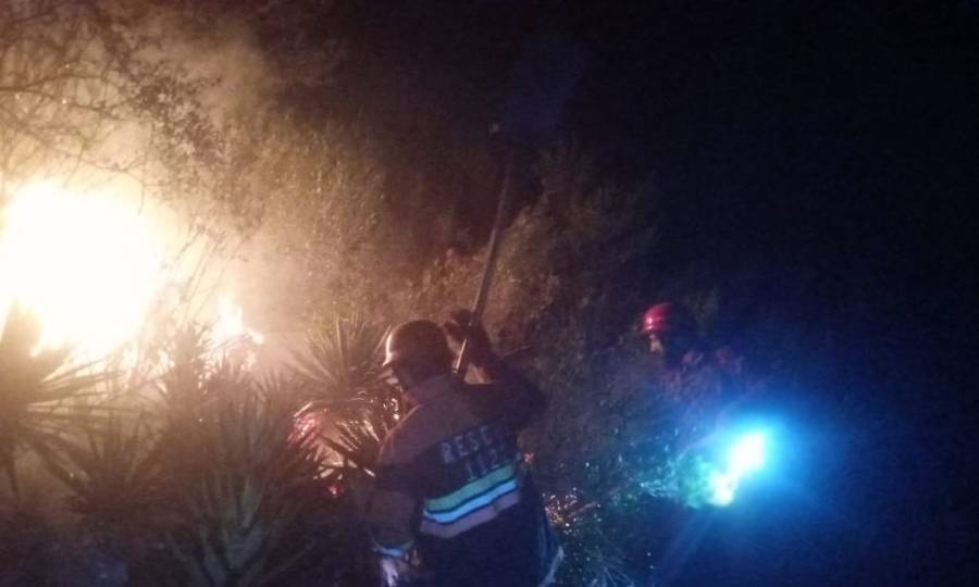 Margalah Hills ablaize , Bush Fire, City42 