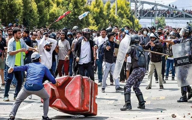 ’’جین زی ‘‘ احتجاج کے باعث نیپال میں 586 ملین ڈالرز کا نقصان