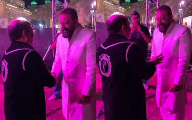 راحت فتح علی خان اور سنجے دت کی ملاقات توجہ کا مرکز بن گئی