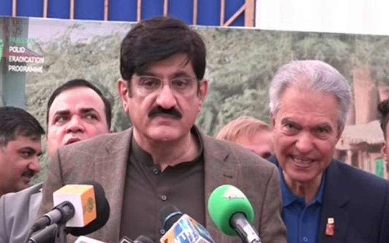 وزیر اعلیٰ سندھ نے پولیو مہم کا افتتاح کردیا  