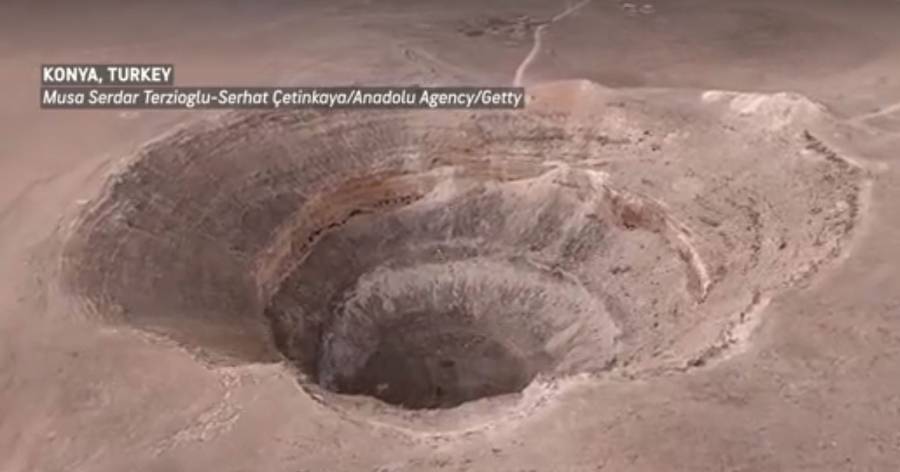 massive sinkholes، Disaster and Emergency Management Authority، Konya Plain, City42, Natural Disaster, Ground water