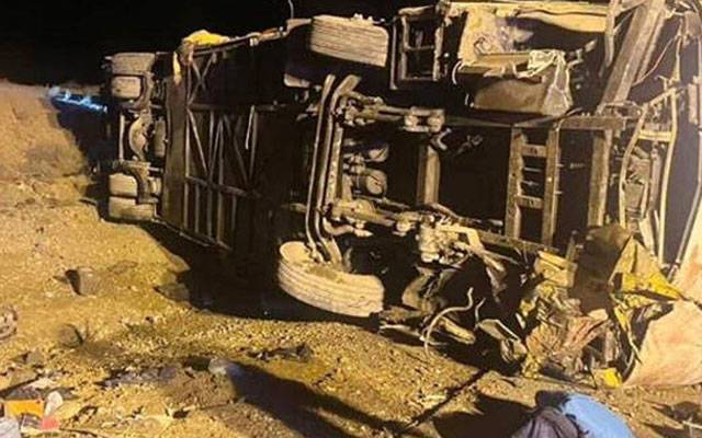ایران میں بس الٹنے کے باعث 13 افراد ہلاک  