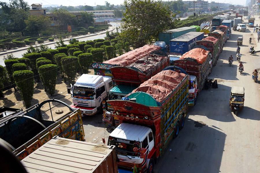 Truckers strike, Truck driver, trallers , Goods Transport 
