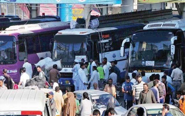  ٹرانسپورٹرز کی جانب سے زائد کرایوں کی وصولی ،مسافروں نےشکایات کے انبار لگا دیے