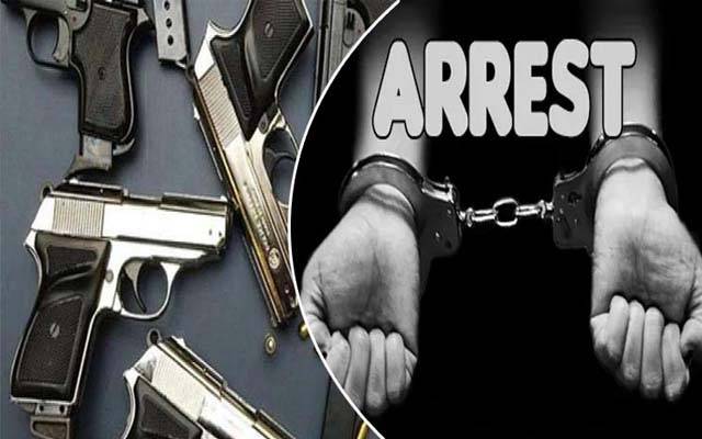  ناجائر اسلحہ کے خلاف کارروائیاں ؛ 3 ملزم گرفتار