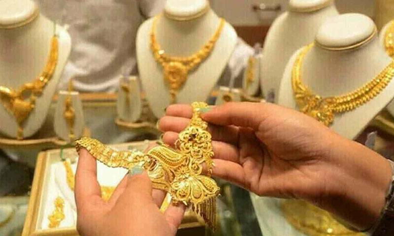 سونے کی فی تولہ قیمت میں بڑا اضافہ
