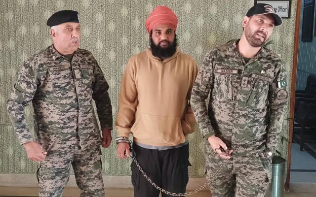  پاکستانی حدود کی خلاف ورزی پر بھارتی شہری گرفتار 
