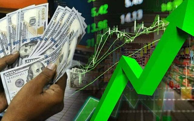 پاکستان سٹاک ایکسچینج میں تیزی، ڈالر بھی سستا