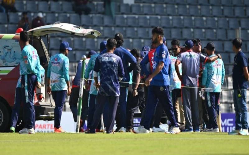 بنگلادیش پریمیئر لیگ،ڈھاکا کیپیٹلز کے کوچ ٹریننگ کے دوران انتقال کر گئے