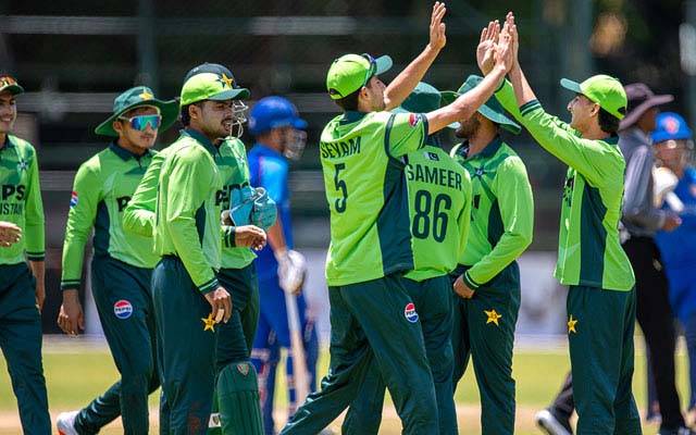 انڈر 19سہ ملکی سیریز؛ پاکستان نے افغانستان کو ہرا دیا 