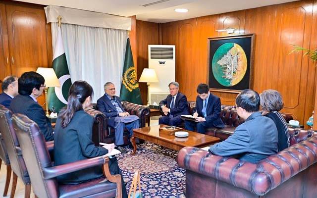  نائب وزیر اعظم کی چین کے سفیر سے ملاقات؛ دو طرفہ تعلقات پر گفتگو