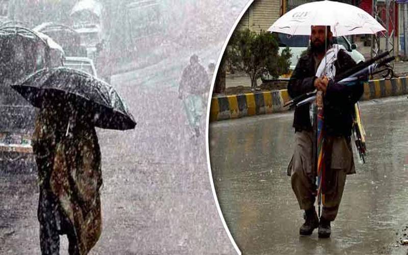  لاہور سمیت  ملک کے مختلف حصوں میں کہیں ہلکی کہیں تیز بارش ، سردی بڑھ گئی
