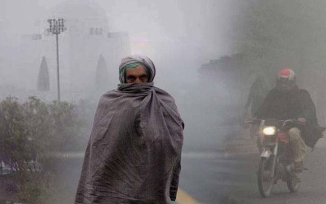  لاہور میں ٹھنڈی ہوائیں چلنے سے سردی بڑھ گئی 
