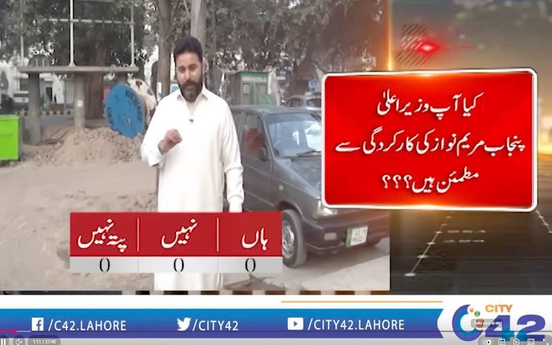  کیا آپ وزیراعلیٰ پنجاب مریم نواز کی کارکردگی سے مطمئن ہیں؟ 2026 کا پہلا ’’بنام سرکار‘‘ پروگرام 