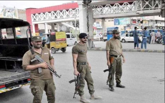 شہر کے داخلی و خارجی راستوں پر سکیورٹی مزید سخت کر دی گئی