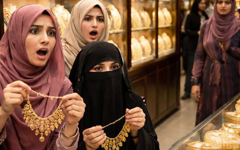 حجاب اور نقاب کے ساتھ زیورات خریدنے پر پابندی عائد