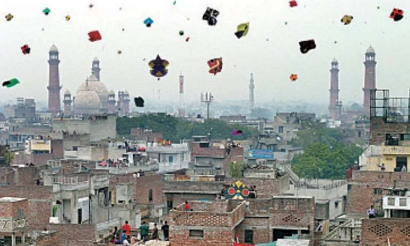 20 سال بعد بسنت ، لاہور شہر 3 زون میں تقسیم