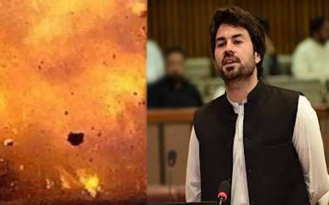 وزیر مملکت کے گھر پر دستی بم حملہ 