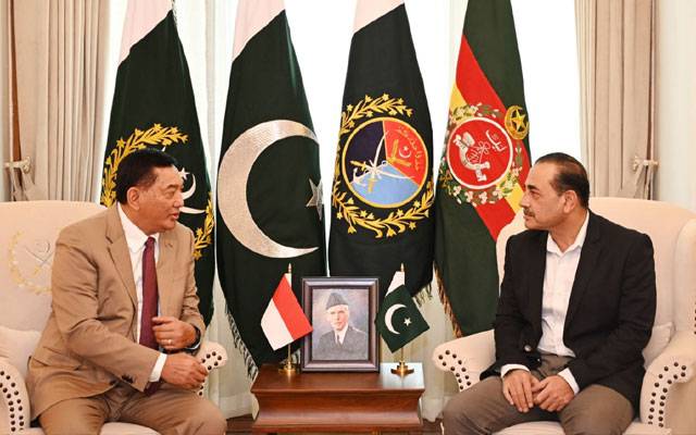 انڈونیشیا کے وزیرِ دفاع کی فیلڈ مارشل عاصم منیر سے ملاقات، باہمی دلچسپی کے امور پر تبادلہ خیال 