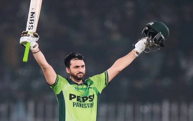 سلمان آغا نے کیرون پولارڈ کا ریکارڈ توڑ دیا