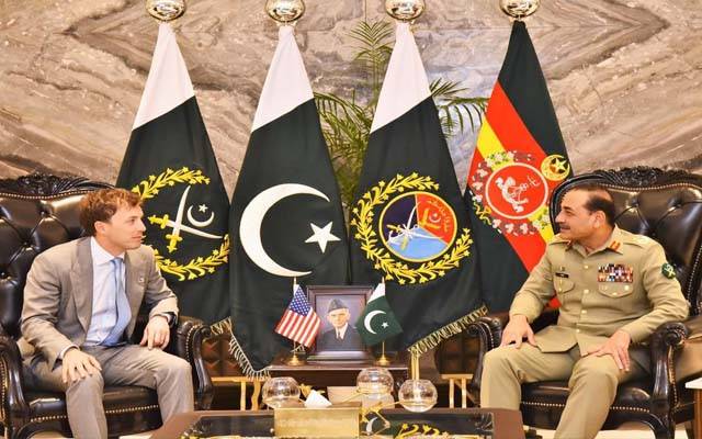 ورلڈ لبرٹی فنانشل امریکہ کے وفد کی فیلڈ مارشل سید عاصم منیر سے ملاقات
