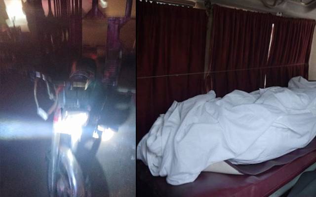 نشتر کالونی میں ٹریفک حادثے میں رکشہ ڈرائیور جاں بحق
