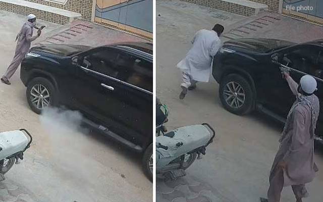 کراچی: شہری نے واردات کے بعد فرار ہونیوالے ڈاکو کو مار گرایا