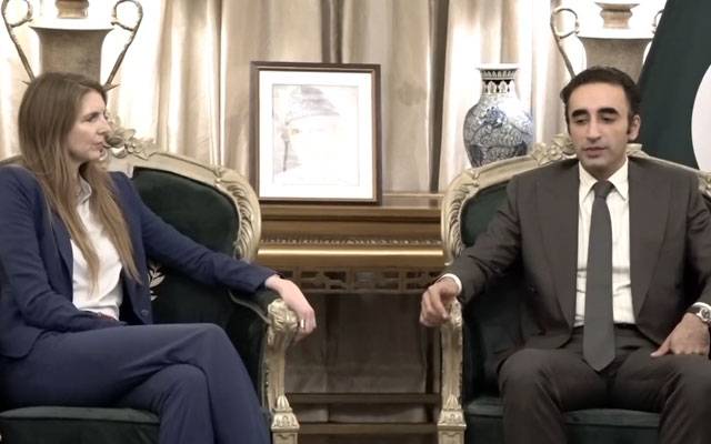بلاول بھٹو سے برطانوی ہائی کمشنر جین میریٹ کی ملاقات