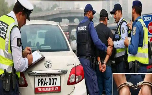 پنجاب سیف سٹیز اتھارٹی کا جعلی اور کلون نمبر پلیٹس کے خلاف کریک ڈاؤن