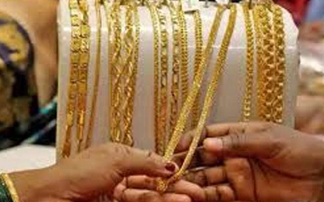 سونے کی فی تولہ قیمت میں ہزاروں روپے کا اضافہ     