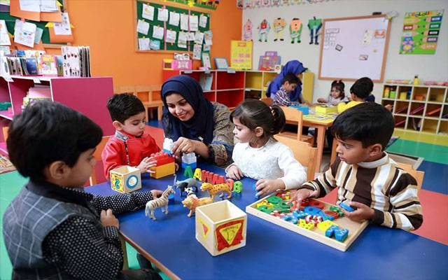 سکولوں میں اسٹیٹ آف دی آرٹ ارلی چائلڈ ایجوکیشن رومز بنانے کا فیصلہ
