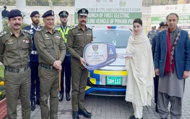 پنجاب میں ملکی تاریخ کے پہلی گرین پولیسنگ یونٹ کا افتتاح