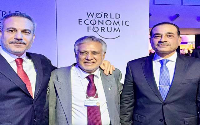 نائب وزیراعظم اسحاق ڈار اور فیلڈ مارشل عاصم منیر کی ترکیہ وزیر خارجہ سے ملاقات