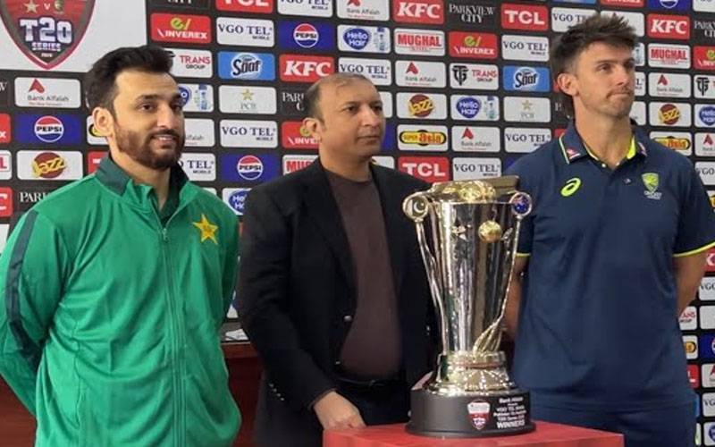 پاکستان اور آسٹریلیا کے درمیان پہلا ٹی ٹونٹی آج قذافی اسٹیڈیم میں ہوگا