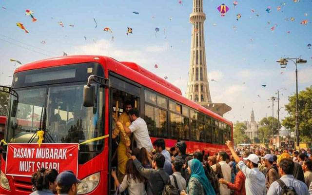  بسنت کے موقع پر محفوظ ٹرانسپورٹ کی فراہمی کا فیصلہ 