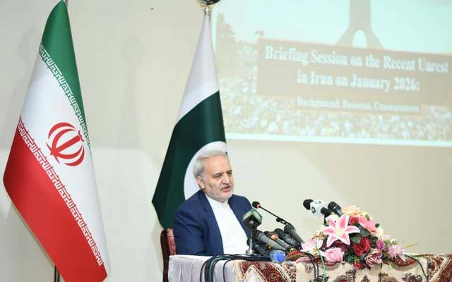 پاکستان سمیت کسی ملک سے اپنی حمایت میں جنگ میں کودنے کا مطالبہ نہیں کرتے، ایرانی سفیر