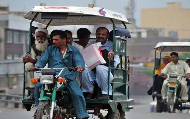  لوڈر رکشوں اور چنگی چی رکشوں پر راڈز لگانے کے احکامات جاری 