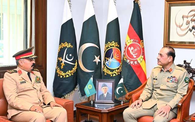 اسلامک ملٹری کاؤنٹر ٹیررازم کولیشن کے سیکرٹری جنرل کی فیلڈ مارشل عاصم منیر سے ملاقات 