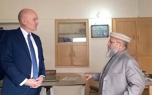  آسٹریلوی ہائی کمشنر ٹموتھی کین کادارالعلوم جامعہ نعیمیہ کادورہ؛ ہاہمی دلچسپی امور پر تبادلہ خیال