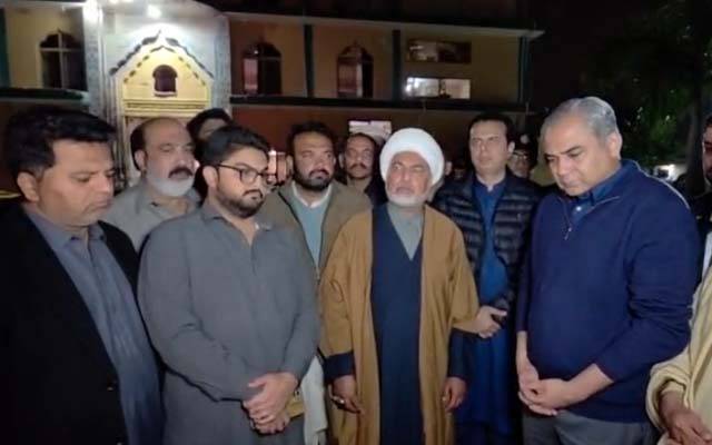ترلائی کلاں امام بارگاہ میں نماز جنازہ ؛ وزیر داخلہ محسن نقوی سمیت بڑی تعداد شریک 