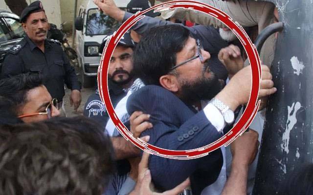  انتخابی دھاندلی پر پریس کانفرنس ،جماعت اسلامی کراچی کے قائم مقام امیر گرفتار