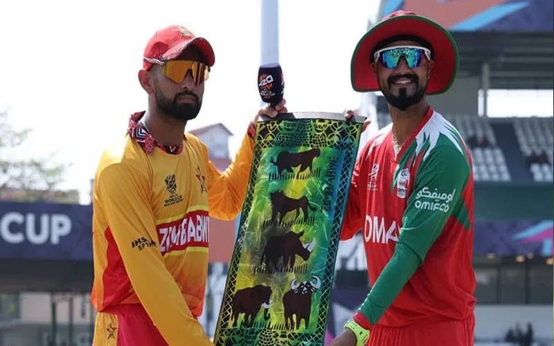 ٹی20 ورلڈ کپ، زمبابوے کا عمان کیخلاف ٹاس جیت کر باؤلنگ کا فیصلہ   