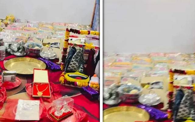 کمسن بچے کوپہلی سالگرہ پرہی لاکھوں روپےمالیت کے تحائف 