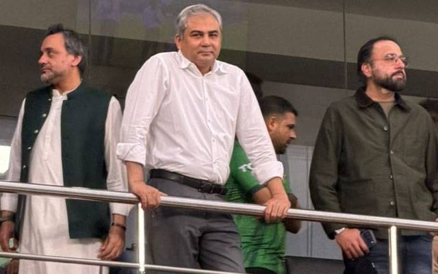پاک بھارت میچ: چیئرمین پی سی بی محسن نقوی کولمبو سٹیڈیم پہنچ گئے
