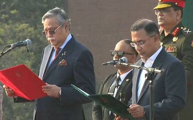 بنگلہ دیش : طارق رحمان نے بطور وزیراعظم عہدے کا حلف اٹھا لیا