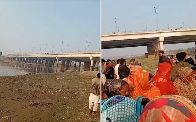 دریائے راوی میں خاتون کا بچوں کے ساتھ چھلانگ لگانے کا معاملہ، ماں و بچے کو نکال لیا گیا