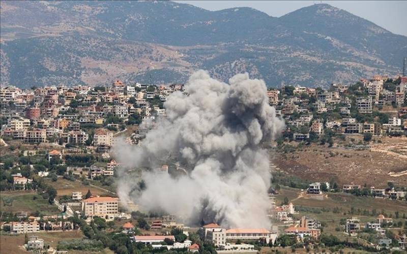 لبنان پر اسرائیلی فوج کا فضائی حملہ، 10 افراد جاں بحق، 50 زخمی